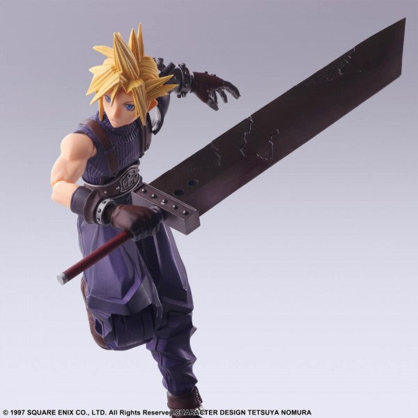 FINAL FANTASY VII - BRING ARTS ACTION FIGURE - CLOUD STRIFE