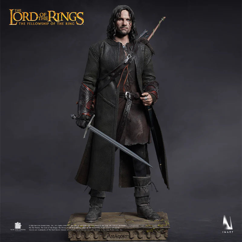 InArt The Lord Of The Rings The Fellowship Of The Ring Aragorn 1/6 Figure (Standard Version)(Sculpted Hair)