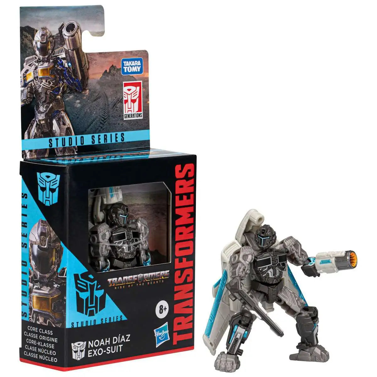 Transformers Generations Studio Series Noah Diaz Exo-Suit Core Action Figure