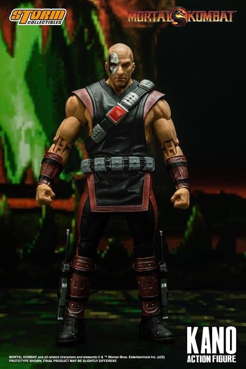 Mortal Kombat - Kano 1:12 Action Figure