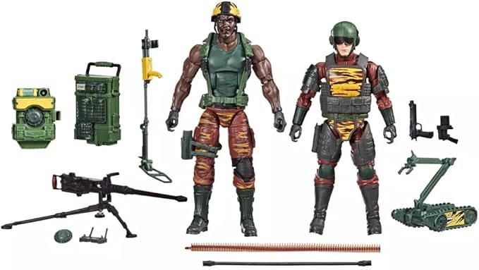 G.I. Joe Tiger Force Roadblock, Tripwire, and M.A.C.L.E.O.D. Action Figure Set