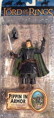 Lord of the Rings Trilogy ROTK Action Figure Pippin in Armor