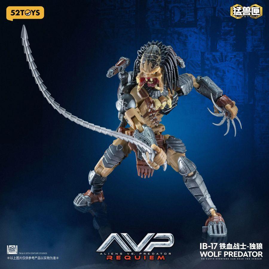 Predator – Wolf Predator Infinity Beastbox Action Figure