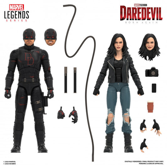 **Pre Order** Marvel Legends Series Daredevil: Born Again Daredevil & Jessica Jones