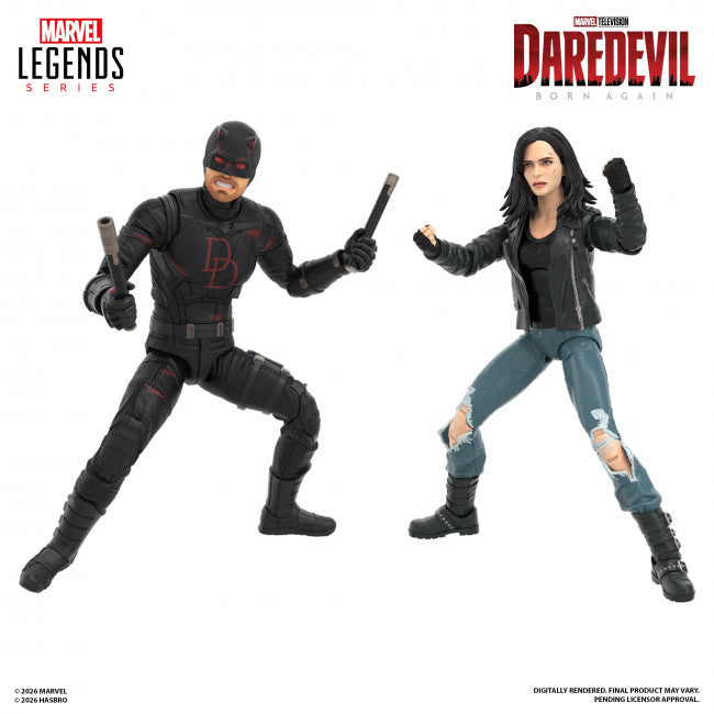 **Pre Order** Marvel Legends Series Daredevil: Born Again Daredevil & Jessica Jones