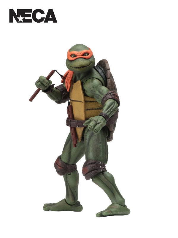 TMNT 1990 MOVIE - MICHELANGELO 7" ACTION FIGURE