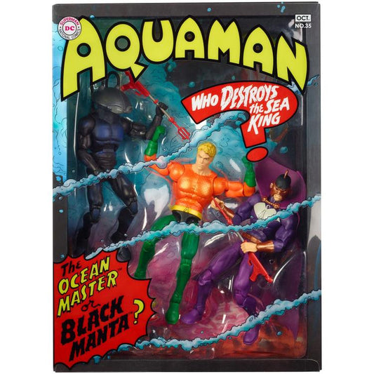 DC Comics Multiverse Aquaman Between Two Dooms SDCC 2018 Exclusive Three-Pack