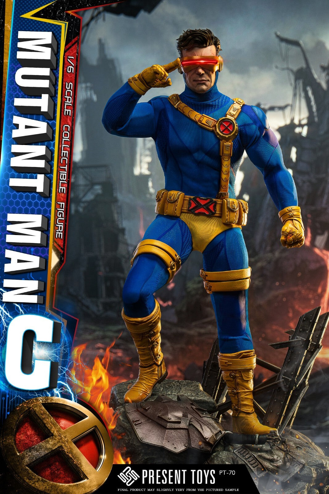 Present Toys 1/6 Mutant Man Deluxe Edition - Cyclops (X-men)