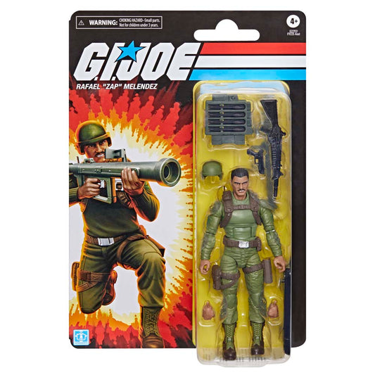 G.I. Joe Classified Series: Retro Cardback Rafael "Zap" Melendez Action Figure