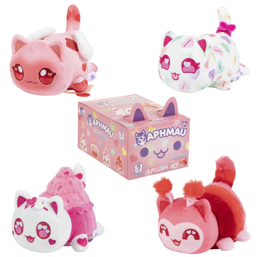Aphmau Mystery Meemeow 6" Plush - Valentines