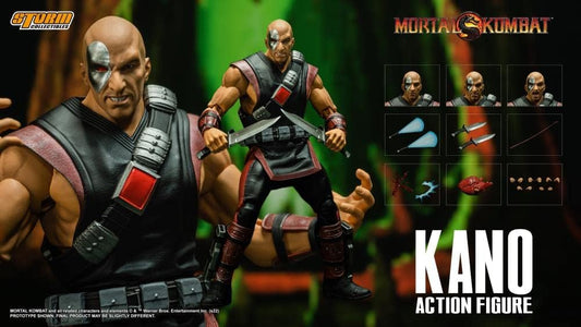 Mortal Kombat - Kano 1:12 Action Figure