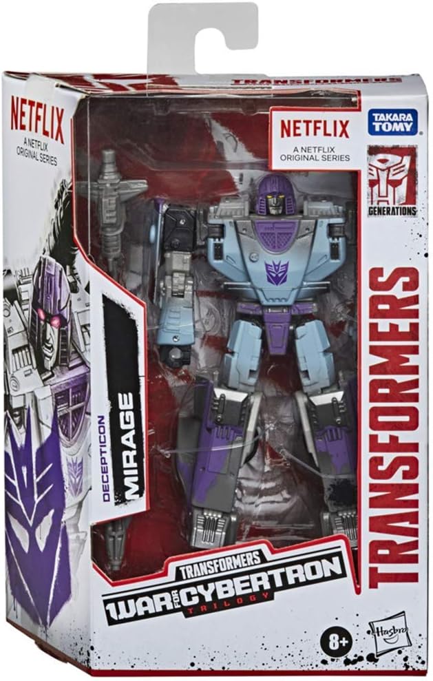 Transformers Netflix War for Cybertron Trilogy Deluxe Class Decepticon Mirage