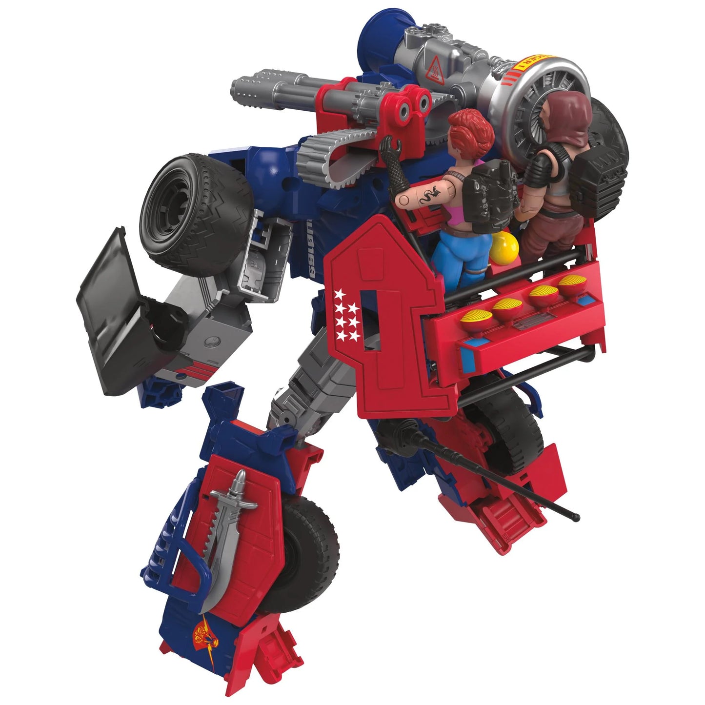 Transformers - Collaborative: G.I. Joe Mash-Up - Soundwave Dreadnok Thunder Machine, Zartan & Zarana Figures