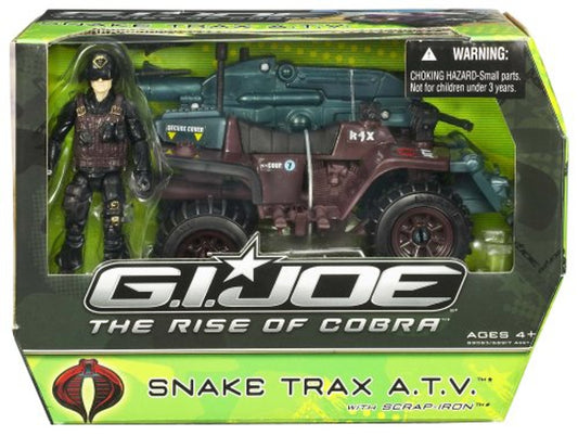 GI Joe Movie Alpha Cobra ATV with Scrap Iron