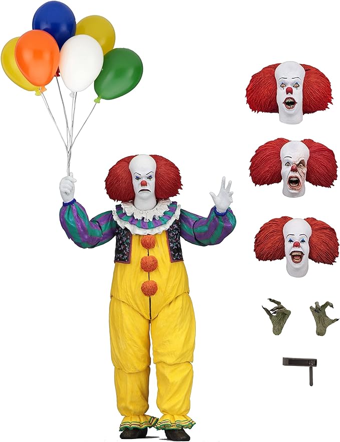 Ultimate Pennywise (1990) - 7" Scale Action Figure - IT - NECA Collectibles