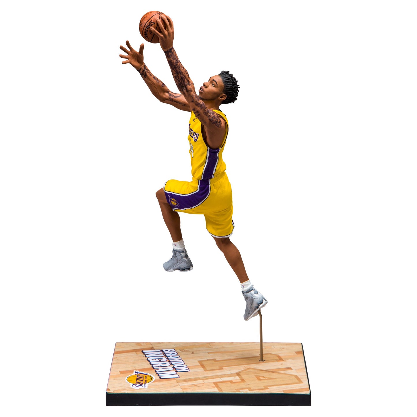 McFarlane Toys NBA Series 30 Los Angeles Lakers Brandon Ingram Action Figure