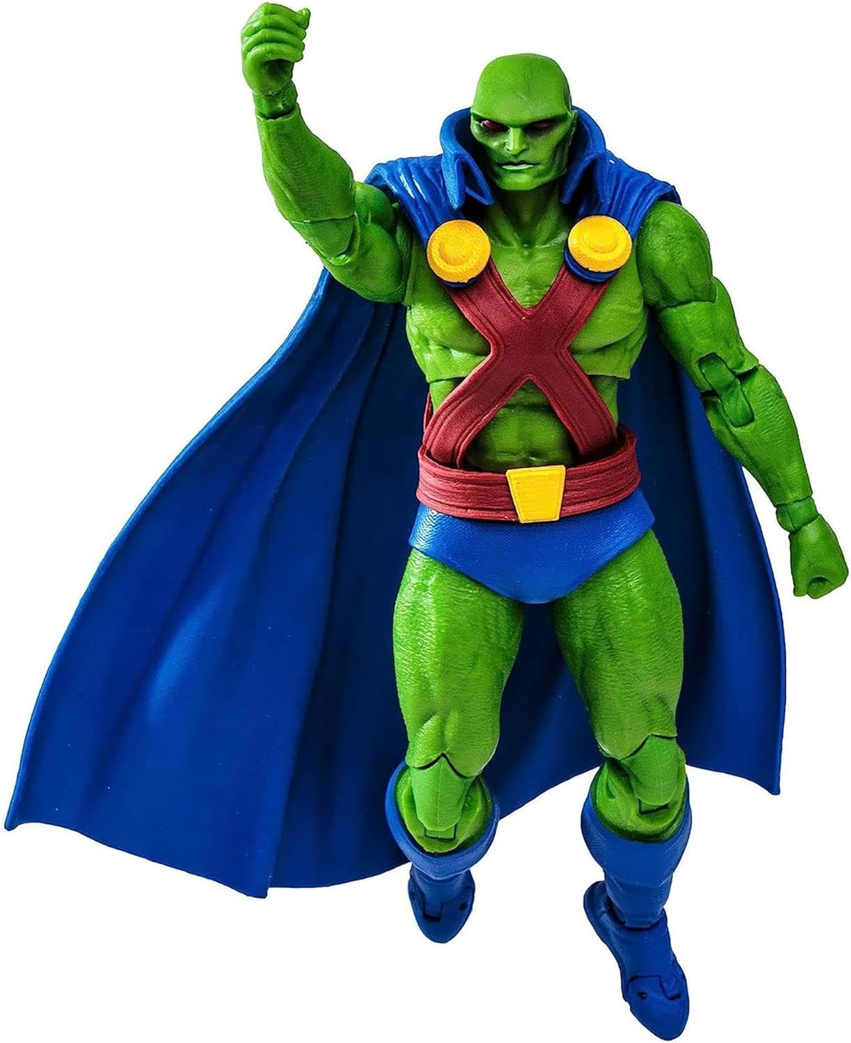 DC Comics TM15253 DC Multiverse 7 Inch Collectible McFarlane Figure-Martian Manhunter Variant (Gold Label), Multicolor