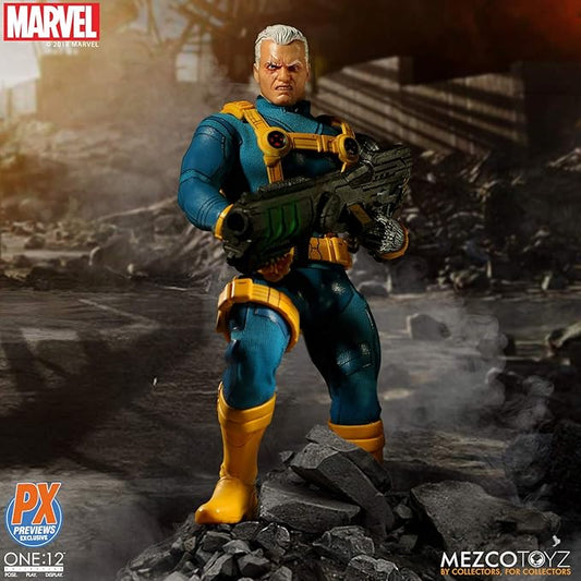 Mezco One: 12 Collective: Marvel Cable (X-Men Version) - Last Display Item