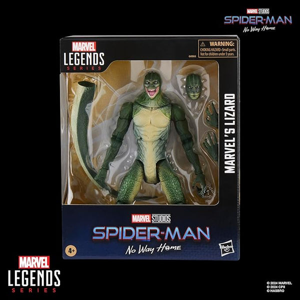 Marvel Legends Series Lizard, Spider-Man: No Way Home Deluxe Collectib ...