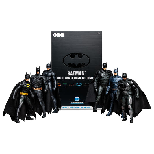 DC Multiverse WB100 Batman The Ultimate Movie Collection Action Figure 6 Pack