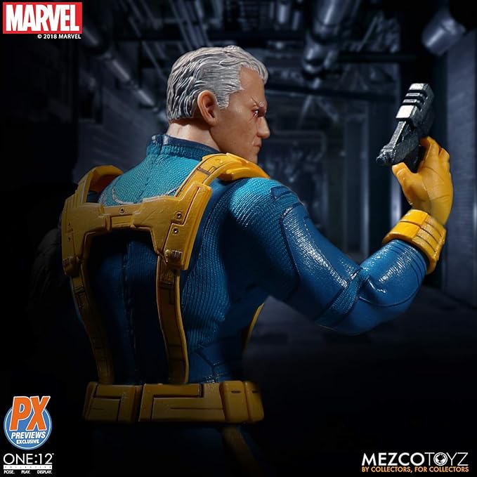 Mezco One: 12 Collective: Marvel Cable (X-Men Version) - Last Display Item