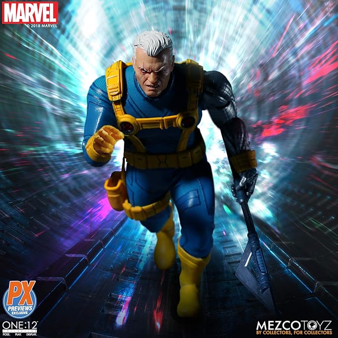 Mezco One: 12 Collective: Marvel Cable (X-Men Version) - Last Display Item