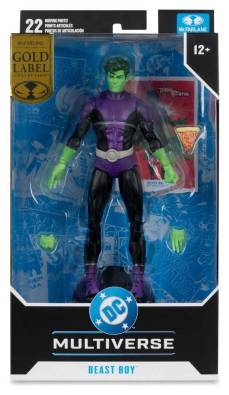 McFarlane Toys DC Multiverse Beast Boy Gold Label Collector Edition 7 Scale Action Figure