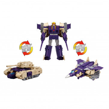 **Pre-order** Transformers Takara Tomy: Dramatic Capture Series Triple Takeover