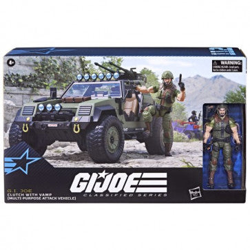 G.I. Joe Classified Series: #112 Clutch with VAMP (Multi-Purpose Attack Vehicle)