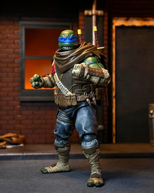 NECA Teenage Mutant Ninja Turtles (The Last Ronin) - 1:7 Scale Collectible Action Figure, Ultimate Leonardo