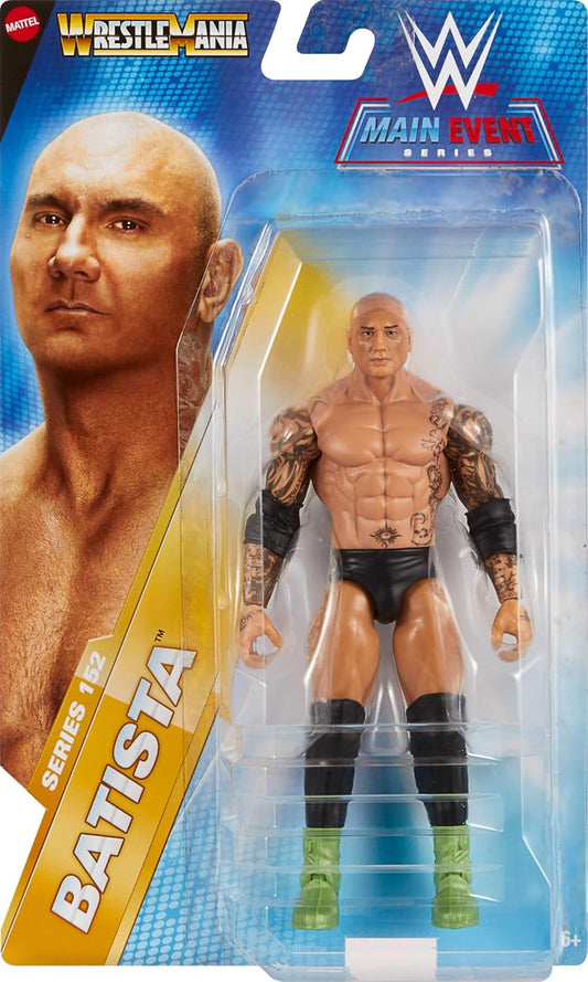 Mattel WWE Batista Action Figure, Main Event Series #152 6-inch Collectible