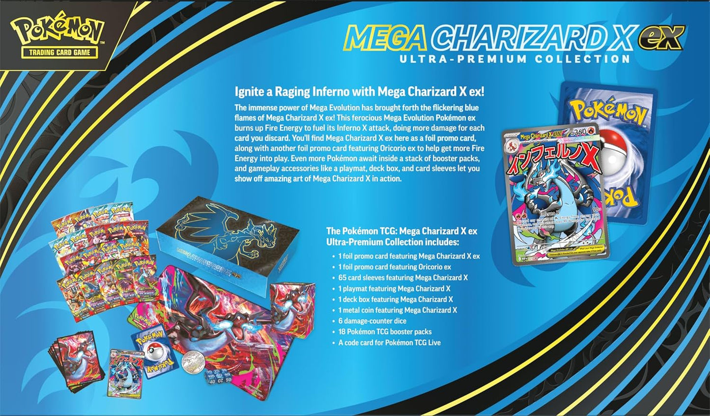 Pokemon - TCG - Mega Charizard X ex Ultra-Premium Collection
