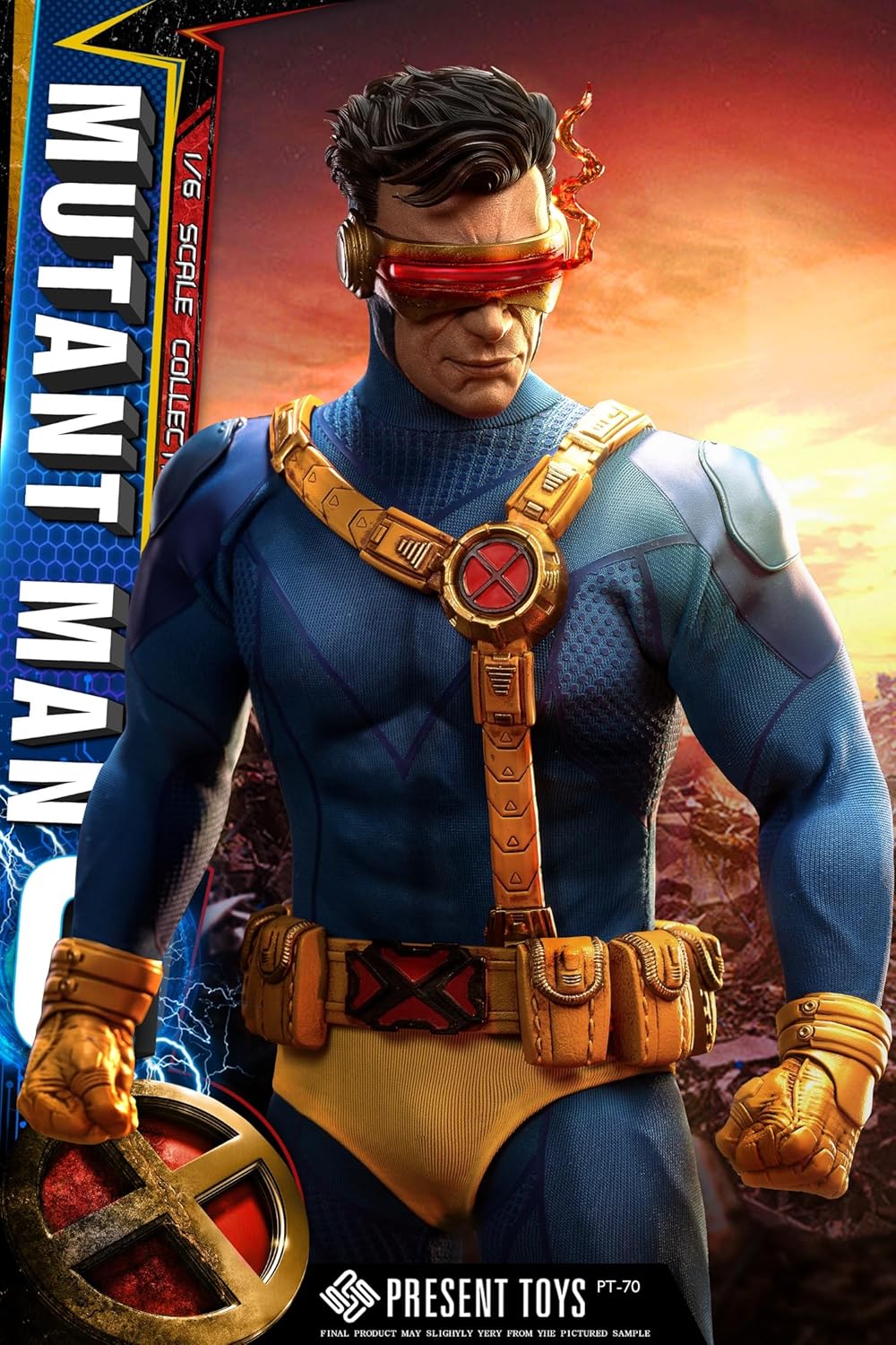Present Toys 1/6 Mutant Man Deluxe Edition - Cyclops (X-men)