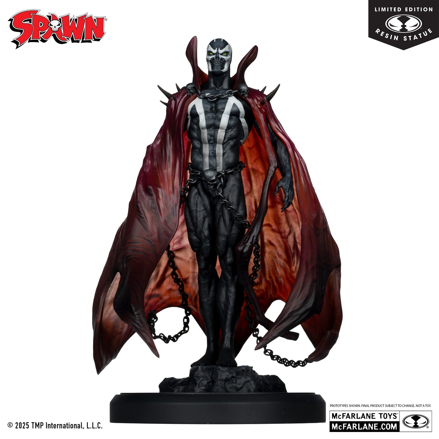 Spawn - Spawn By Puppeteer Lee (Black White & Red All Over) 1/10 Scale Resin Statue Limited Edition McFarlane Toys