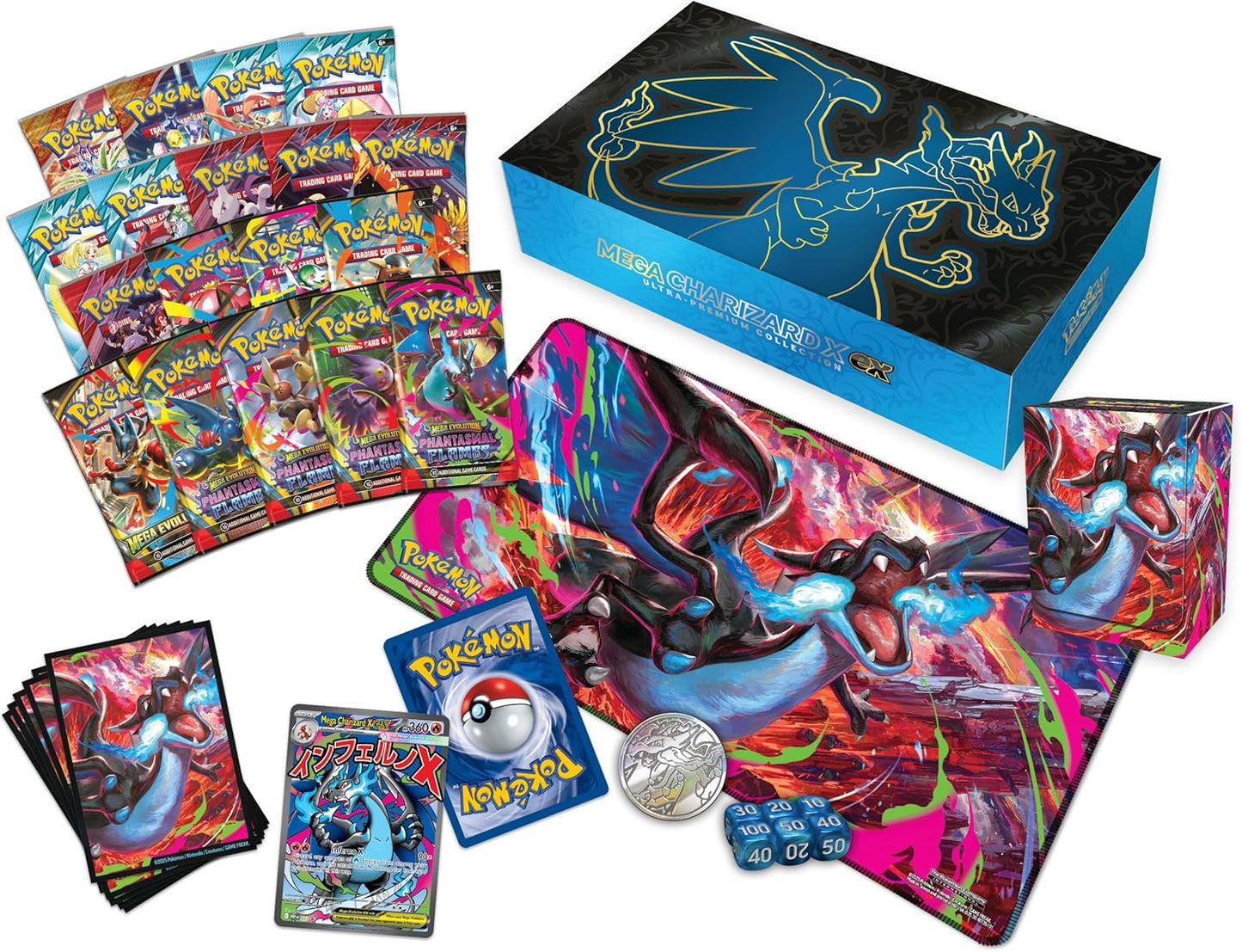 Pokemon - TCG - Mega Charizard X ex Ultra-Premium Collection