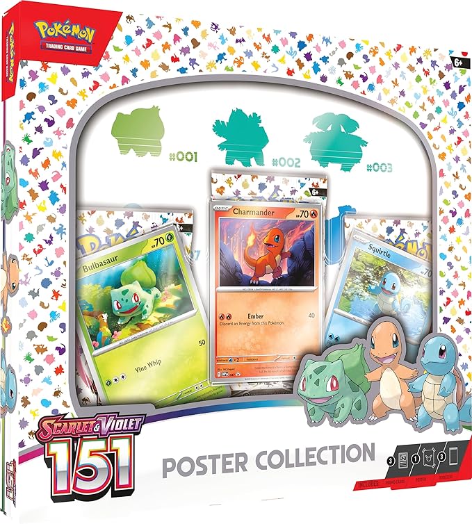 Pokémon TCG Scarlet & Violet—151 Poster Collection