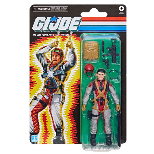 G.I. Joe - Classified Series: Retro Cardback - David “Crazylegs” Thomas Action Figure