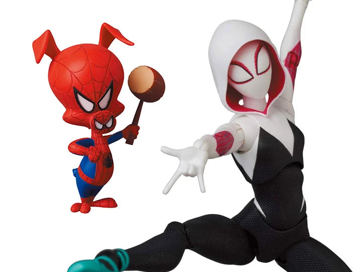 Spider-Man: Into The Spider-Verse MAFEX No.134 Spider-Gwen & Spider-Ham