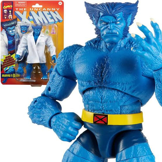 Marvel Legends Vintage Collection Uncanny X-Men Blue Beast Action Figure