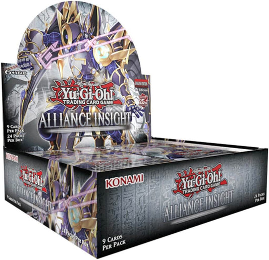 YU-GI-OH! TCG Alliance Insight 9 x card Booster