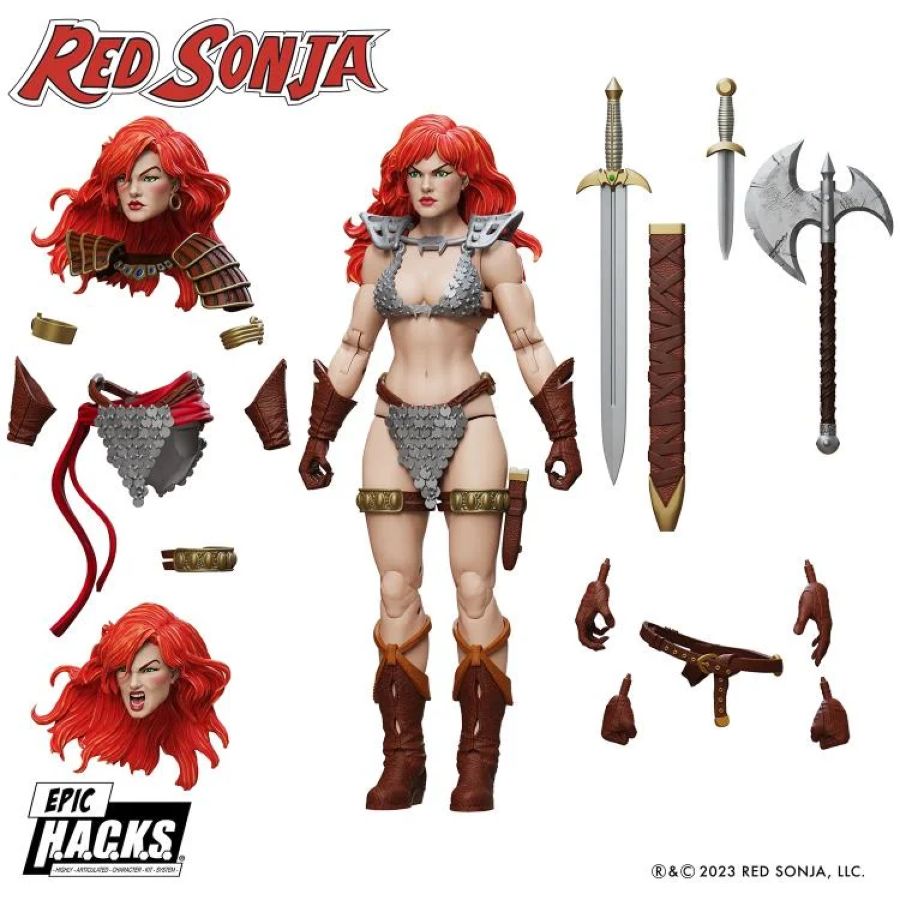 Red Sonja - Red Sonja Epic H.A.C.K.S Figure