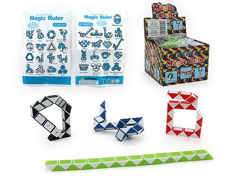 MAGIC CUBE SNAKE PUZZLE (SINGLE COLOUR) - 23cm