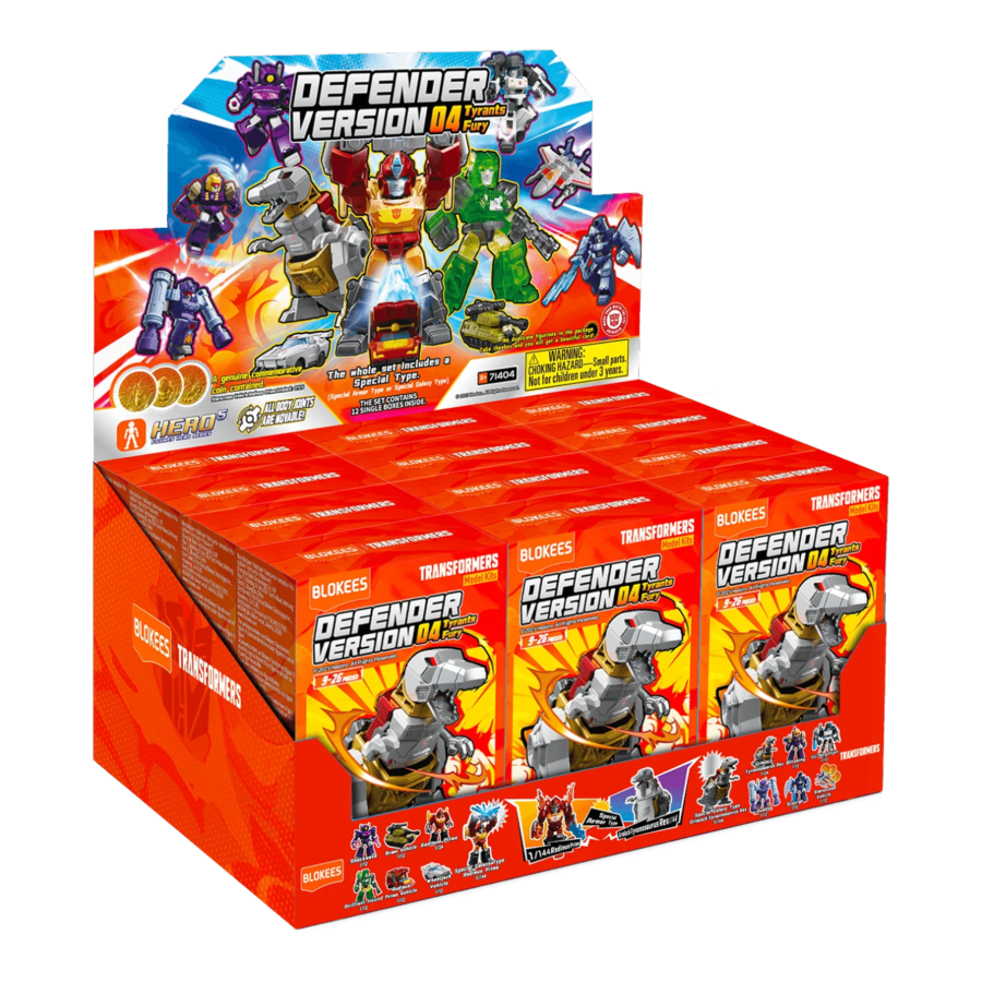 Transformers - Defender "Tyrants Fury" Blind Box Assortment