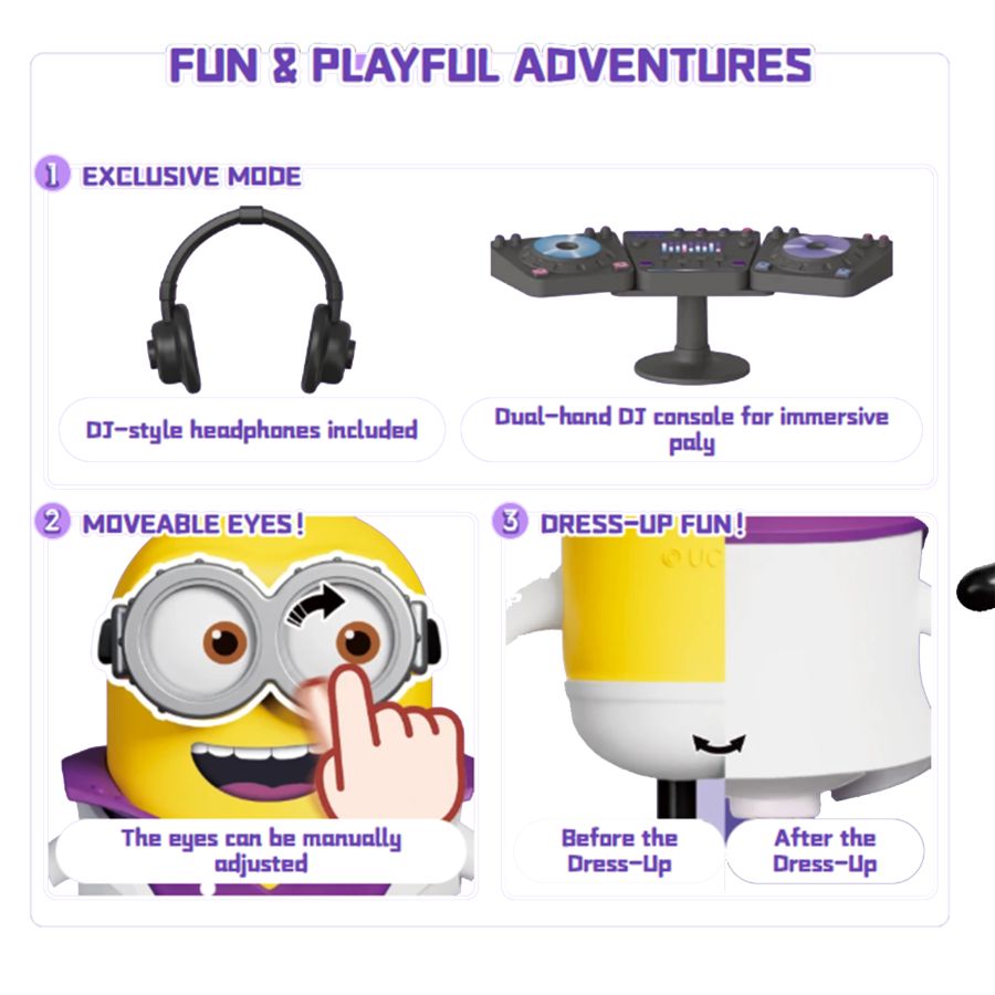 Minions - Phil DJ preCOOL Figure