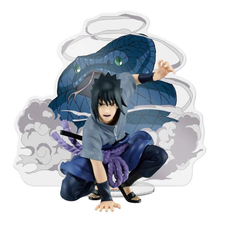 Banpresto Naruto Shippuden Panel Spectacle SPECIAL(B:UCHIHA SASUKE) Prize PVC Figure