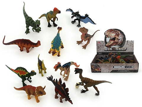 DINOSAURS - 12.5CM - ASSTD