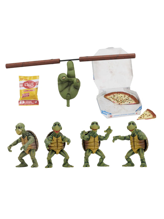 Baby Turtles 1990 - 1/4 Scale Action Figurine Set - Teenage Mutant Ninja Turtles - NECA Collectibles