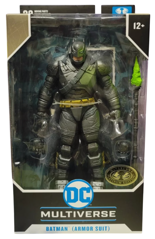 Batman v Superman: Dawn of Justice (2016) - Batman (Armor Suit) DC Multiverse 7" Scale Action Figure PLATINUM