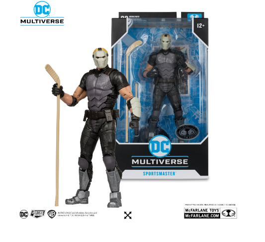 DC MULTIVERSE 7 INCH ACTION FIGURE - SPORTSMASTER (PLATINUM)