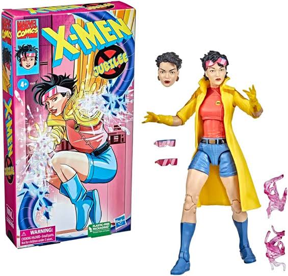 Hasbro Marvel Legends Retro VHS 90's X-Men Animated Series 6" Jubilee